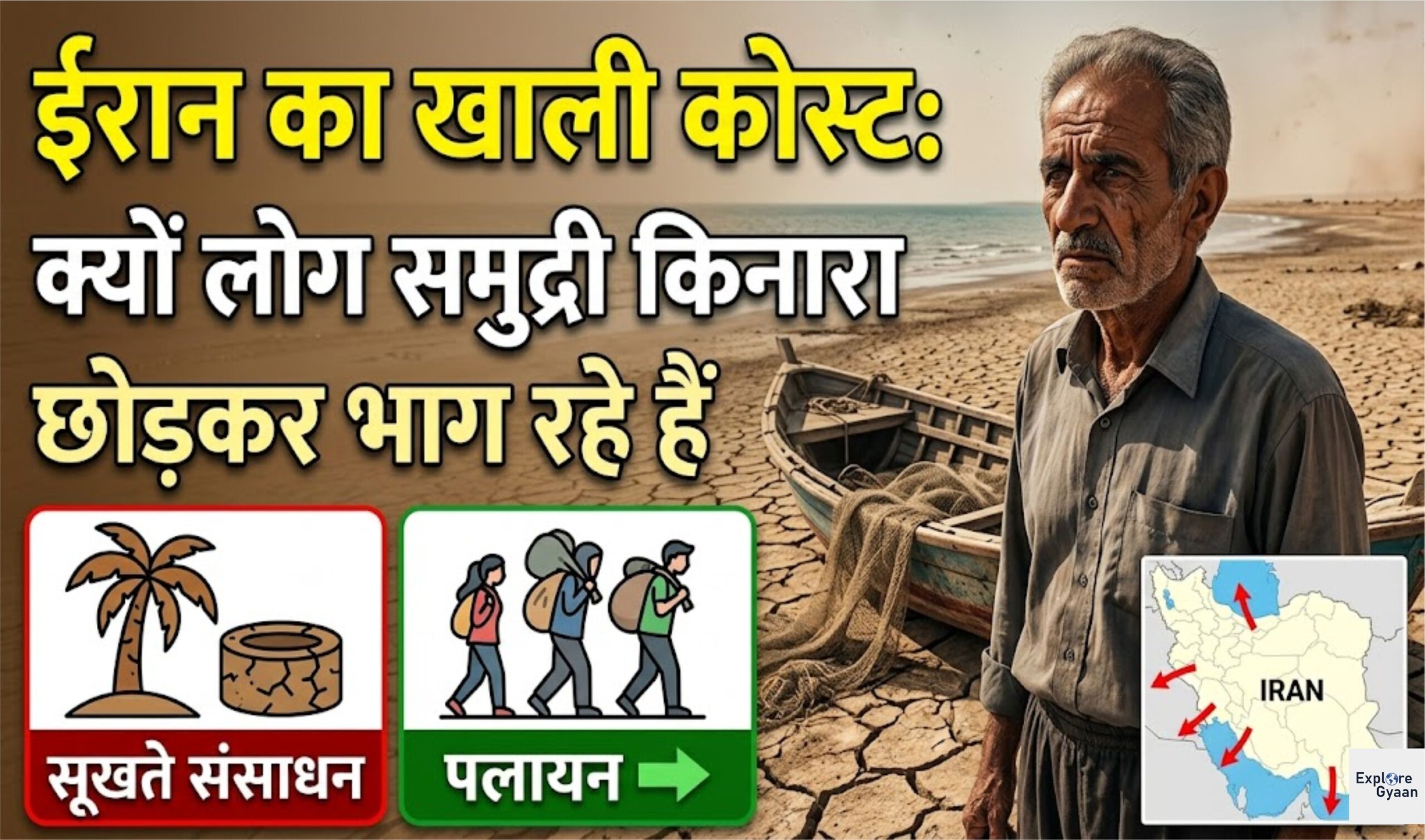 ईरान का खाली कोस्ट: क्यों लोग समुद्री किनारा छोड़कर भाग रहे हैं