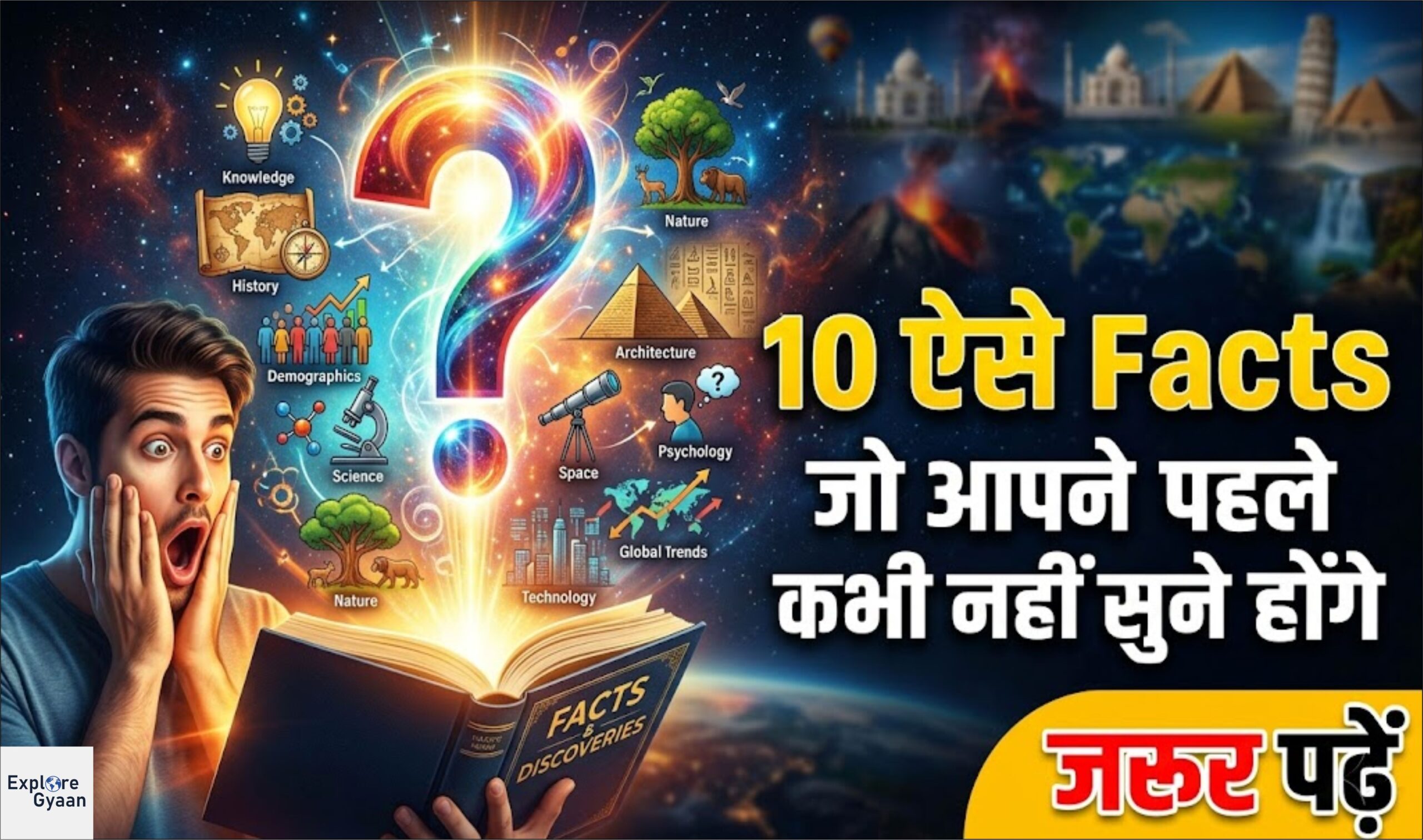 10 ऐसे Facts: जो आपने पहले कभी नहीं सुने होंगे — जरूर पढ़ें