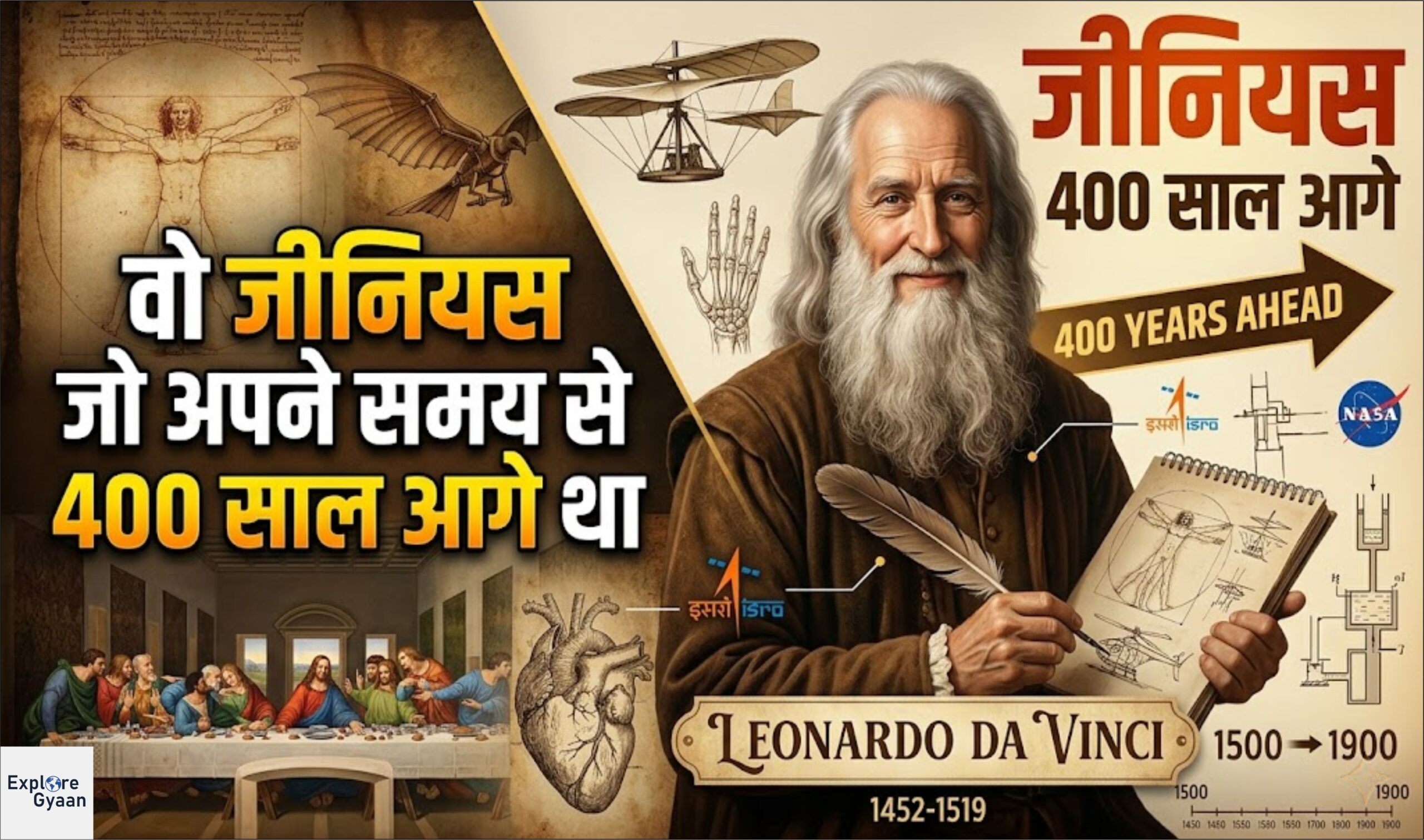 Leonardo da Vinci: वो जीनियस जो अपने समय से 400 साल आगे था