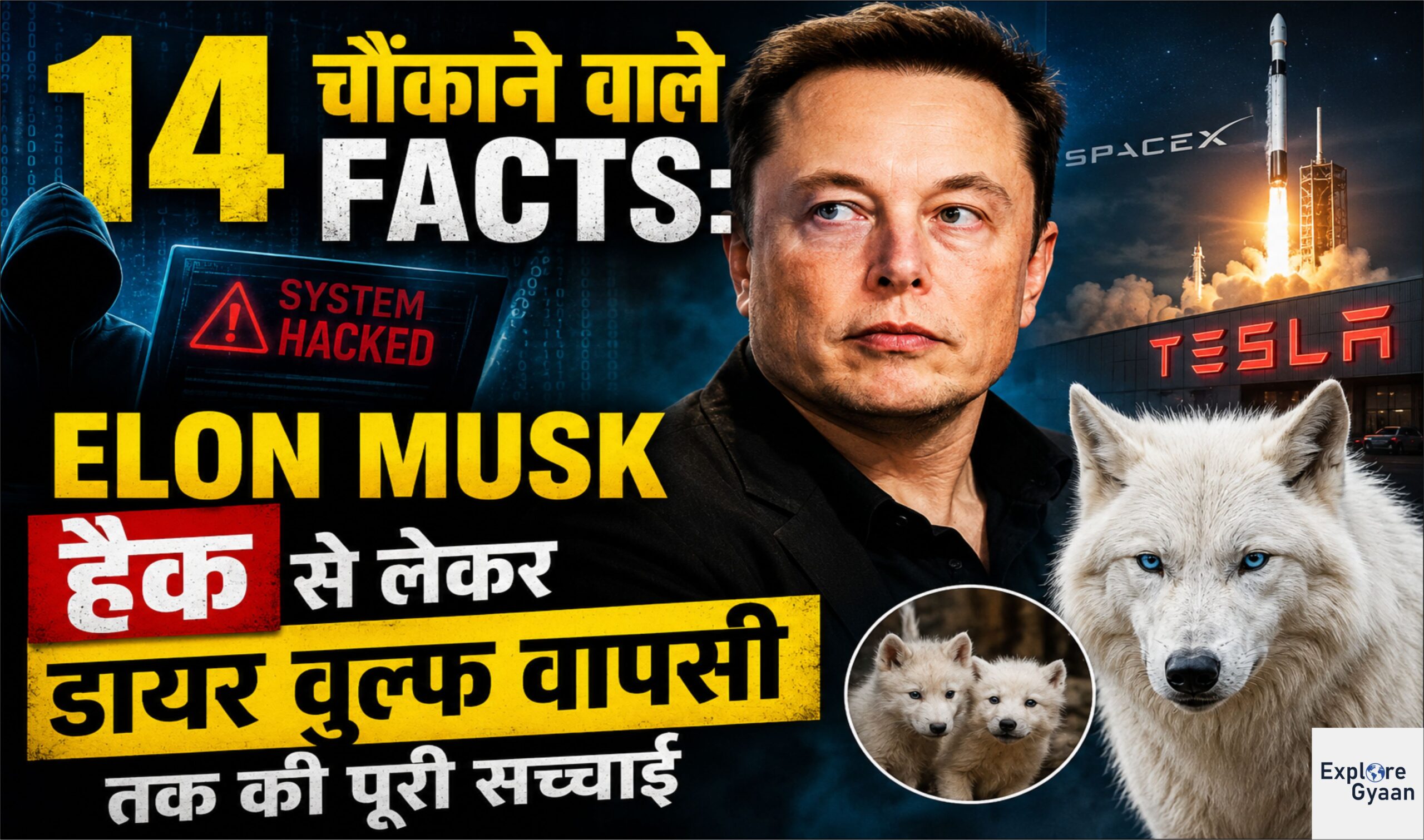 14 चौंकाने वाले Facts: Elon Musk हैक से लेकर डायर वुल्फ वापसी तक की पूरी सच्चाई