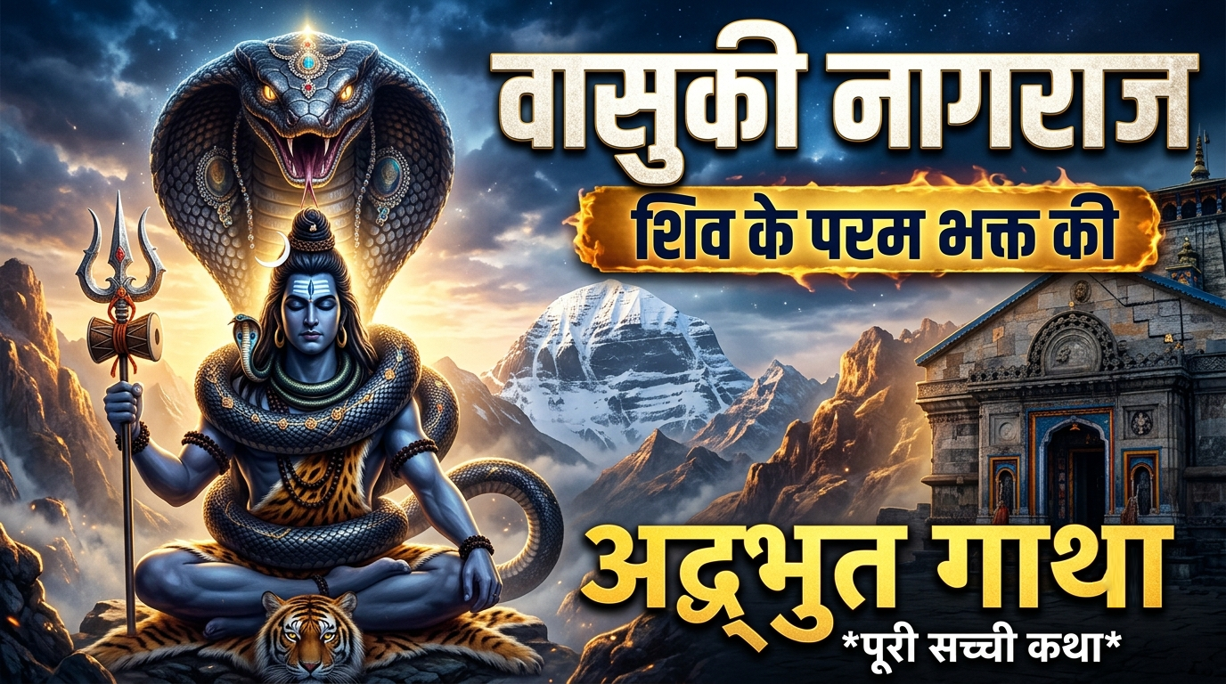 वासुकी नागराज की अद्भुत गाथा: शिव के परम भक्त की पूरी सच्ची कथा