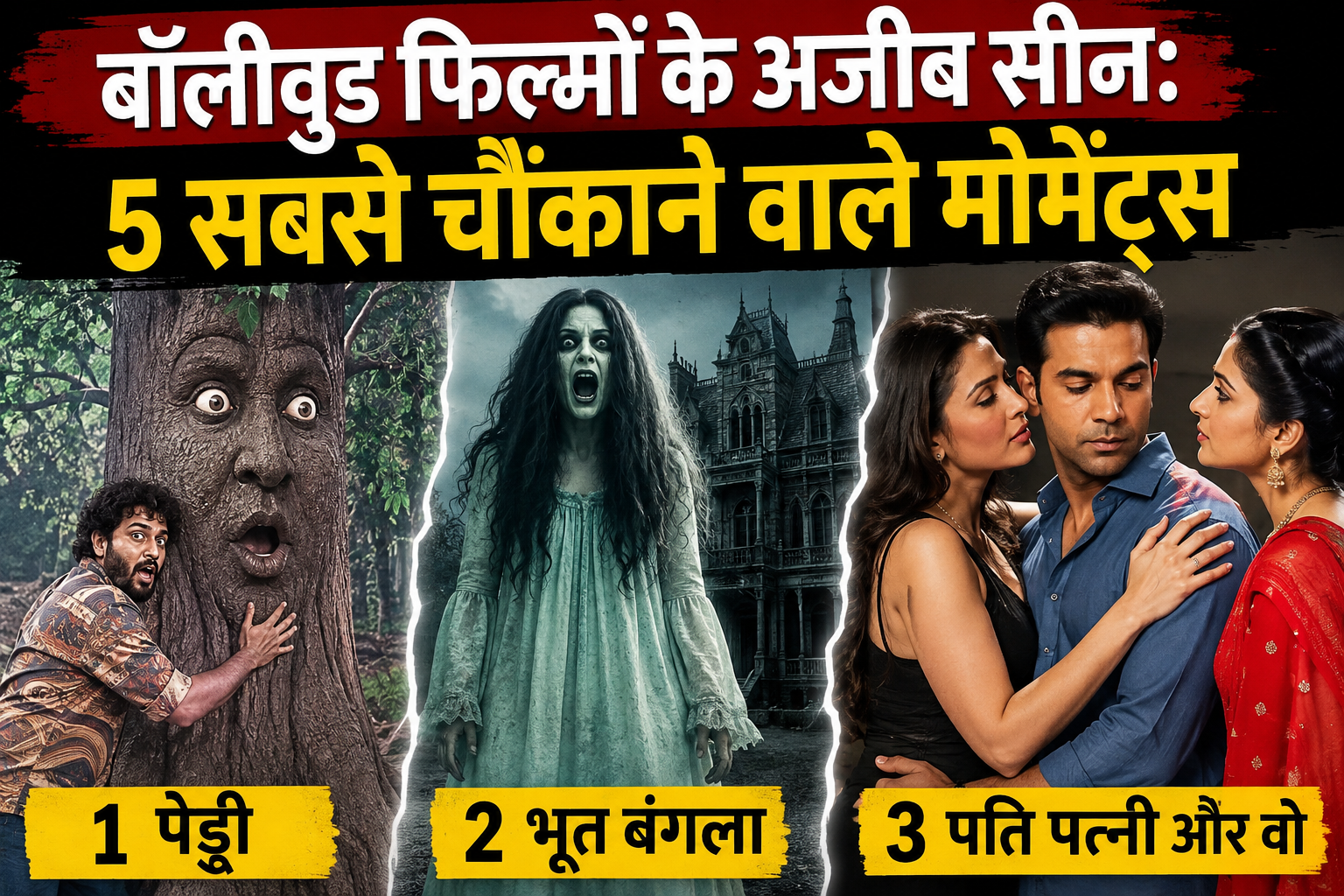 बॉलीवुड फिल्मों के अजीब सीन: 5 सबसे चौंकाने वाले मोमेंट्स